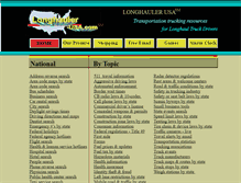 Tablet Screenshot of longhauler-usa.com